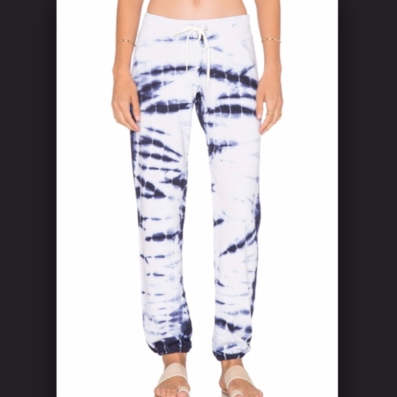 Monrow Pants - MONROW Bamboo Tie Dye Sweatpant